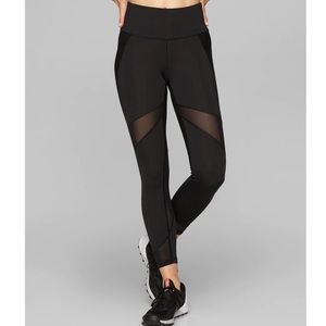 Athleta stealth tight 7/8 mesh